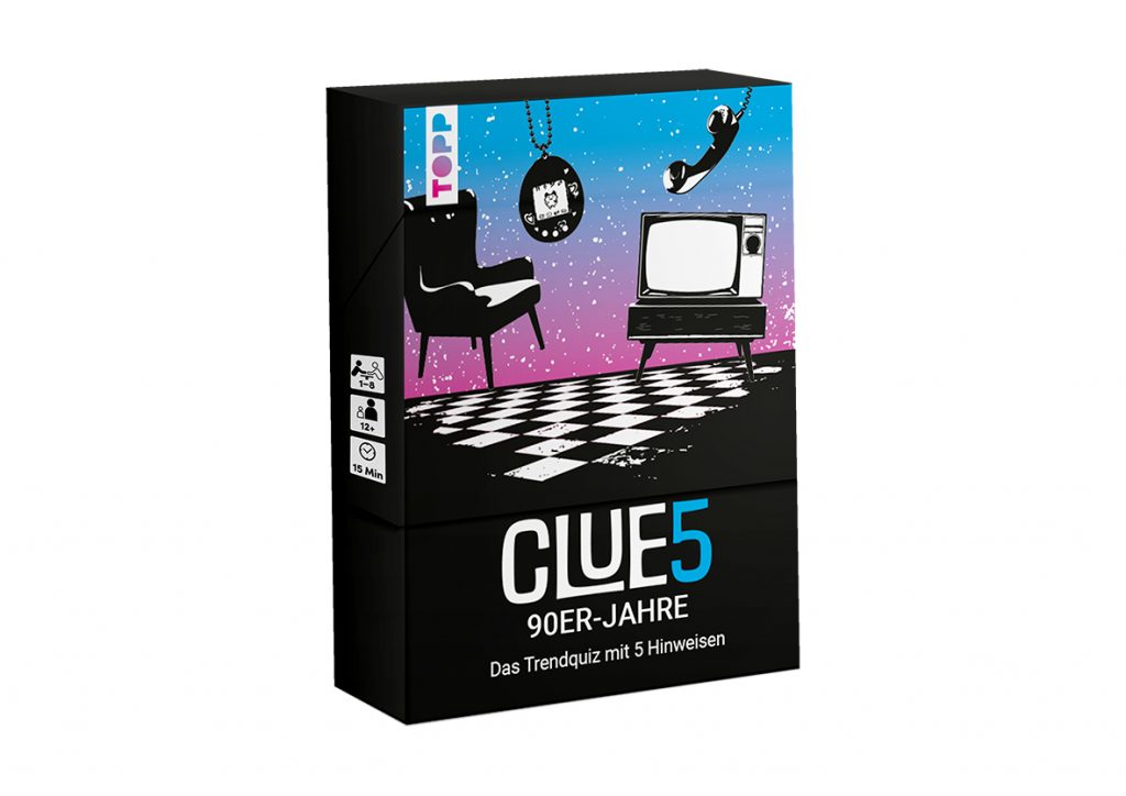 Clue5-BoxMockup_Vorderseite-90er